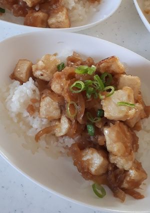 がっつり揚げ出し豆腐丼！-レシピのメイン写真