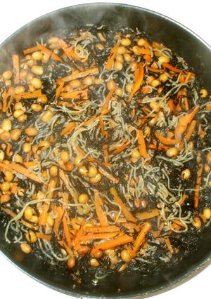 胃弱に♪大豆とひじきの煮物♪簡単-レシピのメイン写真