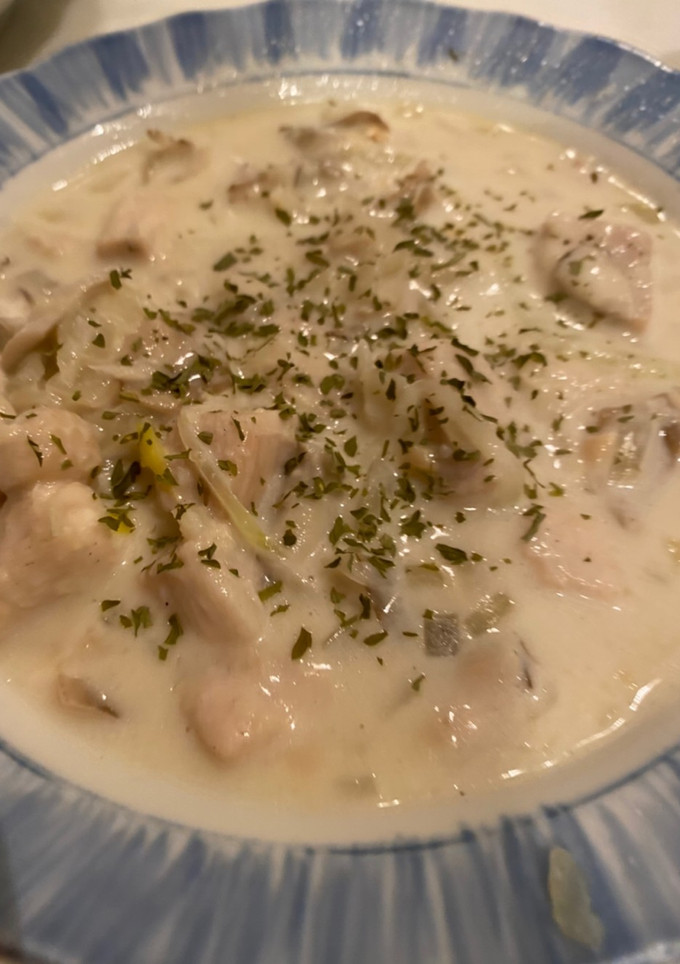 簡単　チキンのクリーム煮シュクメルリ風-レシピのメイン写真