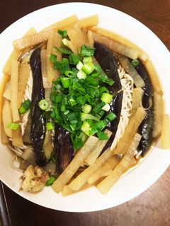ナスと大根の煮浸し蕎麦-レシピのメイン写真