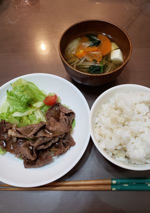 焼き牛しゃぶサラダ-レシピのメイン写真