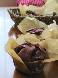 ✟ チョコレートマフィン ✟-レシピのメイン写真