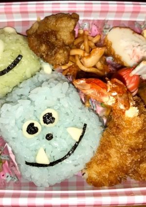 キャラ弁❤モンスターズインク-レシピのメイン写真