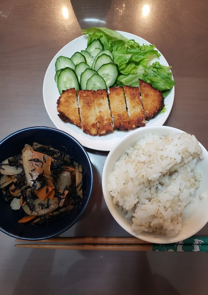 ごぼうとひじきの煮もの-レシピのメイン写真