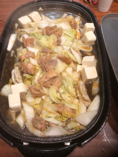 ホットプレートでとり白菜 白菜大量消費-レシピのメイン写真