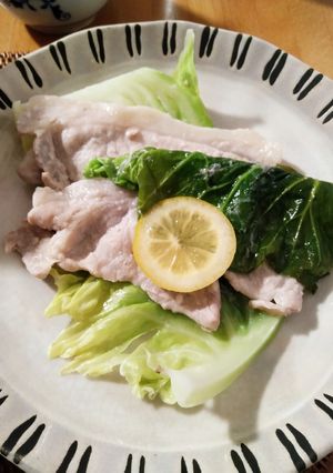 塩麹ポークとキャベツの酒煮-レシピのメイン写真