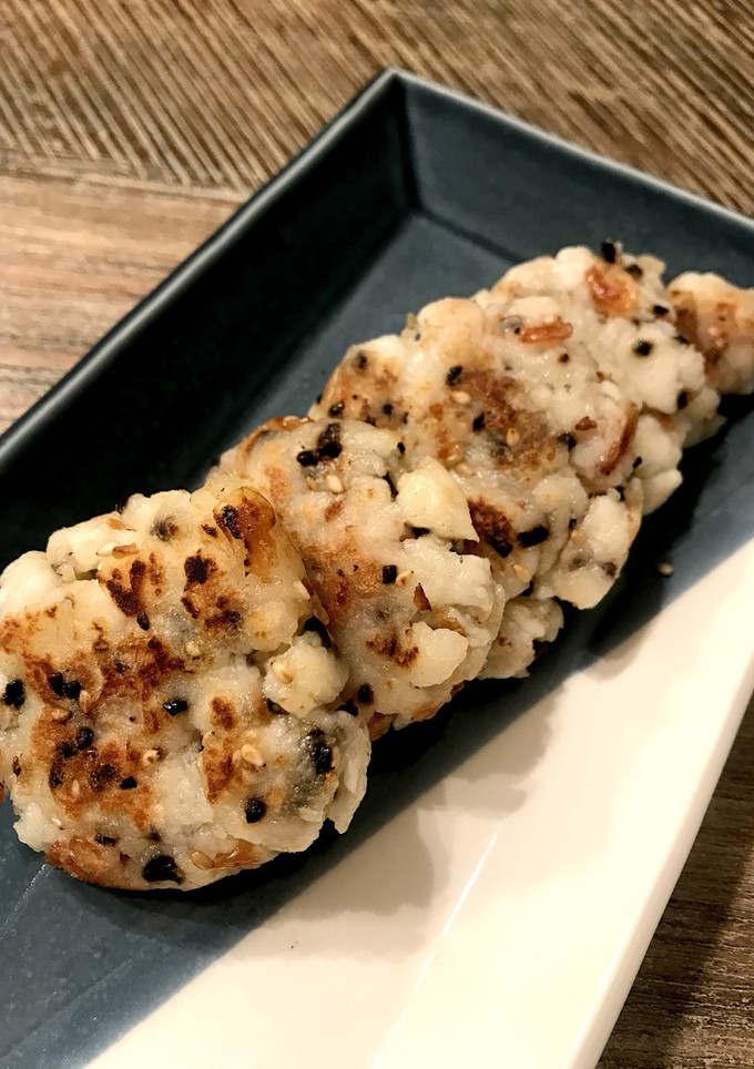 簡単美味しい！はんぺんのエビ昆布焼き！-レシピのメイン写真