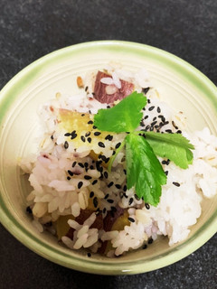 炊飯器で炊くだけ!さつまいもご飯-レシピのメイン写真