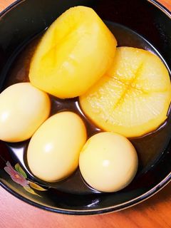 大根と卵の煮物-レシピのメイン写真