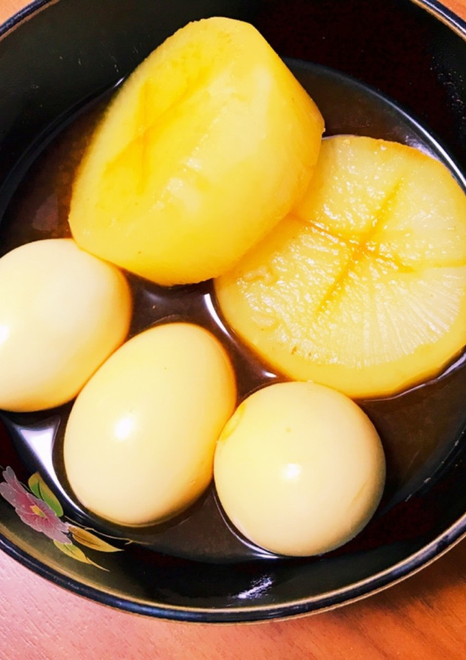 大根と卵の煮物-レシピのメイン写真