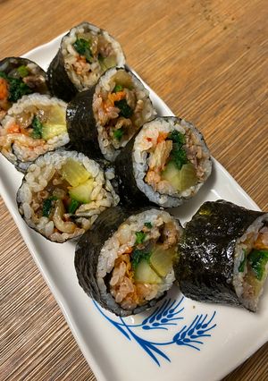 プルコギ入りキンパ　恵方巻にも-レシピのメイン写真