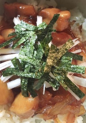 テリテリ鶏さん丼-レシピのメイン写真