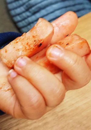 炒めハム　〜2歳児も食べる、酒のあてに〜-レシピのメイン写真