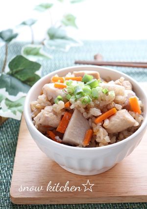 ホクホク♪里芋の炊き込みご飯-レシピのメイン写真