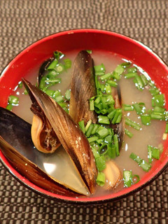 シュウリ貝の味噌汁-レシピのメイン写真