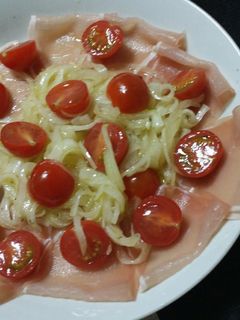 生ハムとプチトマトの絶品マリネ☆-レシピのメイン写真