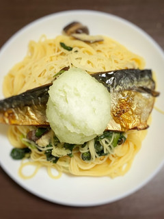 鯖の和風スパゲッティ-レシピのメイン写真