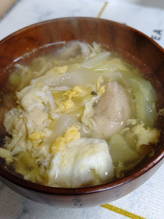 小腹がすいたら鶏ささみスープ-レシピのメイン写真