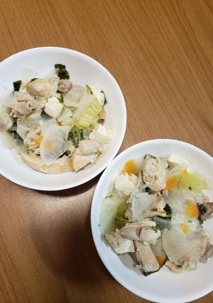 手抜き!!大根と鶏肉のおなべ?-レシピのメイン写真