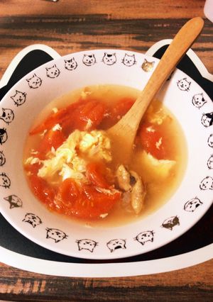 トマトたっぷりサンラータン-レシピのメイン写真