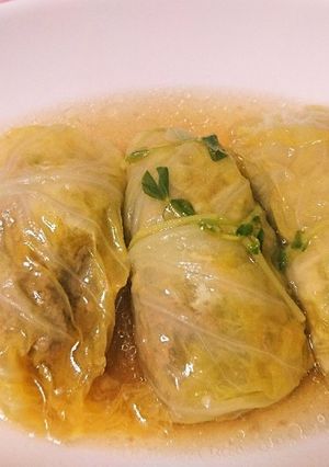 コンソメ味の和風ロールキャベツ♪-レシピのメイン写真