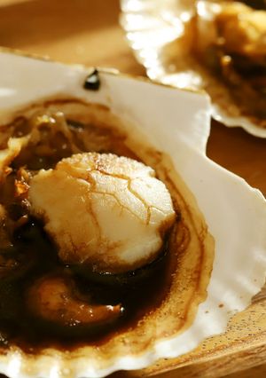 フライパンで簡単！ホタテのバター醤油焼き-レシピのメイン写真