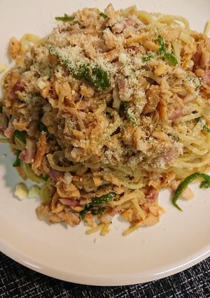 鮭パスタ-レシピのメイン写真