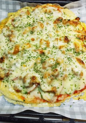 照り焼きチキンピザ♪-レシピのメイン写真