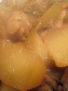 大根と鶏もも肉の炒め煮-レシピのメイン写真