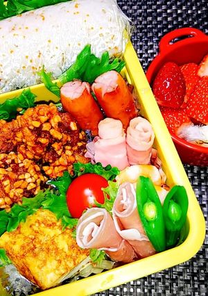 女子高生お弁当　146-レシピのメイン写真