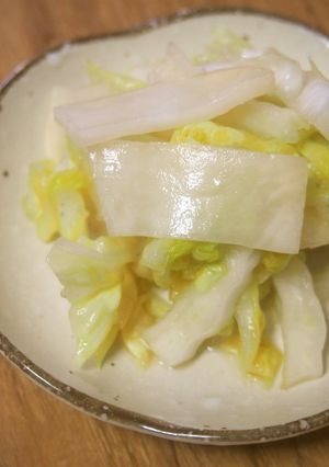 白菜・かぶの酢の物♪冬に食べれば甘く美味-レシピのメイン写真