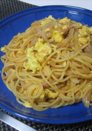 ツナとふわふわ卵のパスタ-レシピのメイン写真