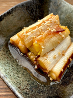 焼きネギの中華風漬けマリネ-レシピのメイン写真