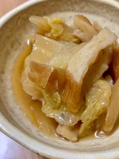 白菜とさつまあげの煮物-レシピのメイン写真
