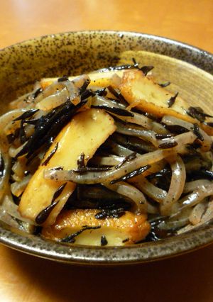 ♡☆ヘルシー♪糸こんとひじきの炒り煮-レシピのメイン写真