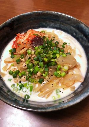 冷凍うどんで子供も食べれる坦々麺風！-レシピのメイン写真
