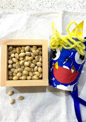 レンジにお任せ♪簡単炒り大豆-レシピのメイン写真