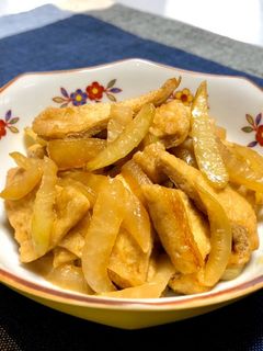 薄揚げと大根の炒め煮-レシピのメイン写真