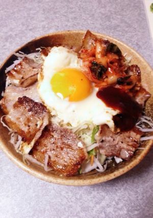 野菜も摂れる☆スタミナ丼-レシピのメイン写真