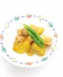 【病院】鶏肉と薩摩芋の甘辛炒め【給食】