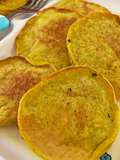 幼児食*お野菜パンケーキ② 覚書-レシピのメイン写真