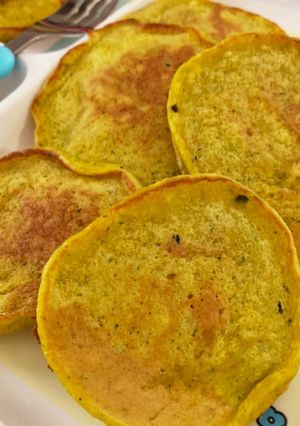 幼児食*お野菜パンケーキ② 覚書-レシピのメイン写真