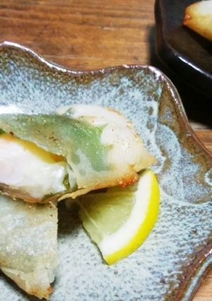 塩レモンバター香る( ^o^)海老春巻き-レシピのメイン写真