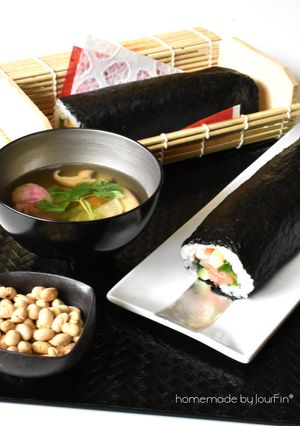 海鮮恵方巻き♪-レシピのメイン写真