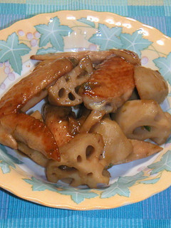 加賀れんこんと鶏手羽肉の中華風煮込み-レシピのメイン写真
