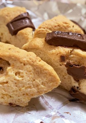 HM使用 サラダ油でチョコスコーン-レシピのメイン写真