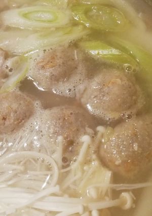 蓮根おから団子♪鍋物や汁物に♪-レシピのメイン写真