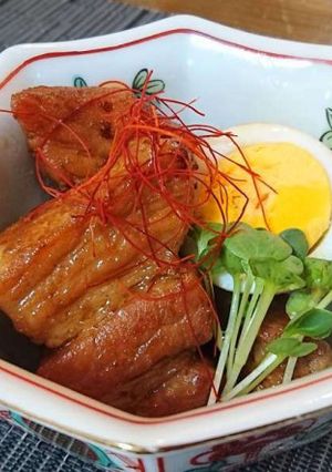 豚の角煮✖️SHiBOROUS-レシピのメイン写真