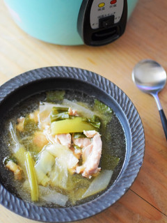 【大同電鍋】鶏と青梗菜のスープ-レシピのメイン写真