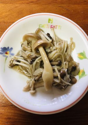 きのこだけのコンソメバター煮-レシピのメイン写真